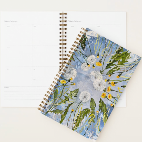 Spiral Planner (Dandelions)